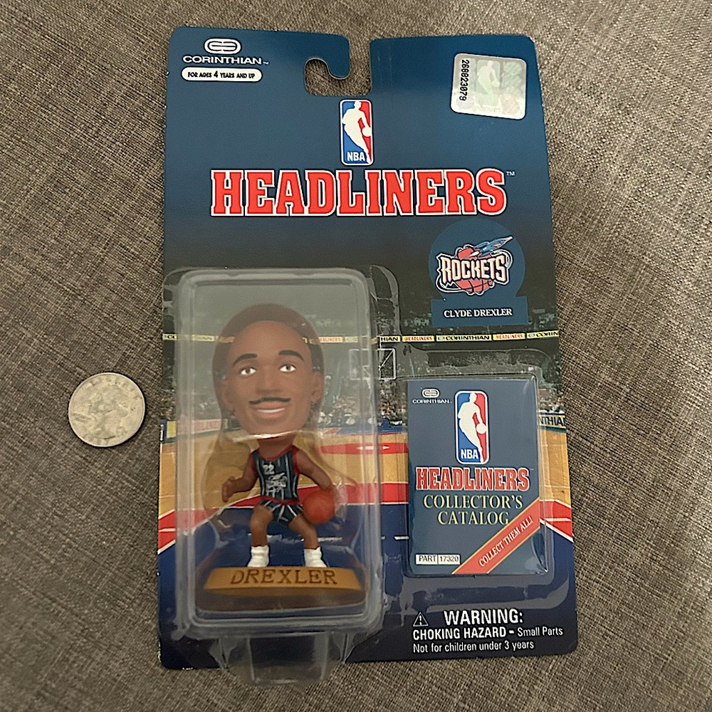 Clyde Drexler ‘97 Corinthian x NBA Headliner Figure